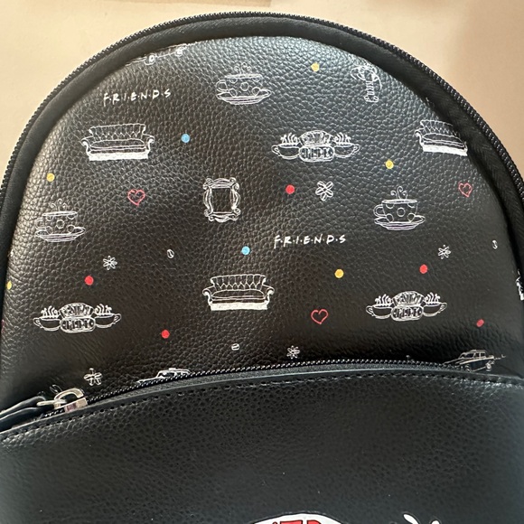 Central Perk Black Backpack - Picture 3 of 6